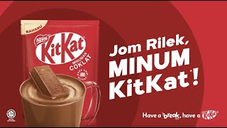 Jom rilek dengan Minuman Coklat Pertama KitKat® [upl. by Yrrah]