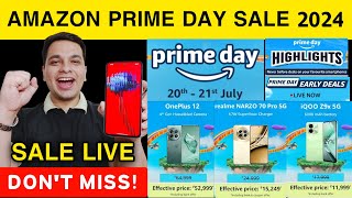 Amazon Prime Day Sale 2024  Sale Live 🔥 Prime Day Early Deals Live  Best Smartphone Deals amp Offers [upl. by Mulligan]