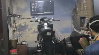 YAMAHA MT09 NAIK DYNO GAISSS  PASANG QUICK SHIFTER MT09  RETUNE YAMAHA MT09 V1 [upl. by Aeel]