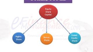 Equity shares and types of equity shares [upl. by Ateerys318]