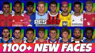 PES 2017 NEW FACES UPDATE SEASON 2025 [upl. by Ahsiuqram776]