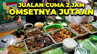 JUAL NASI GANDUL KHAS PATI 2 JAM LUDES WARUNG BARU BUKA LANGSUNG DISERBU [upl. by Seuguh]