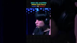 Maru vs Serral Grand Final ESL SC2 Masters Spring 2024 Highlight 11 Shorts Starcraft [upl. by Alida]