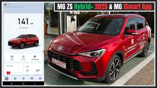 MG ZS Hybrid 2025 MG iSmart Mobile App Features amp Tutorial [upl. by Hayes601]