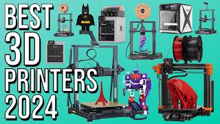 BEST 3D PRINTERS of 2024  TOP 5 BEST 3D PRINTER for 2024 [upl. by Modesta]