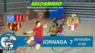 J7 CH LA SALLE MONTCADA A  HANDBOL SANT JOAN DESPÍ A [upl. by Vere767]