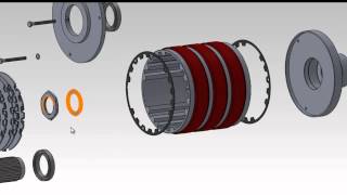 Budowa i działanie sprzęgła lepkościowego wiskotycznego [upl. by Salakcin]