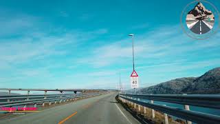 HELGELAND BRIDGE  SANDNESSJOEN  NORLAND  NORWAY [upl. by Laubin]