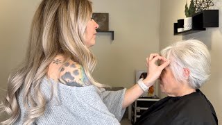 How To The BIXIE Haircut Tutorial Bob amp Pixie Combo [upl. by Eissoj79]