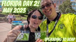 Orlando Florida VLOG Day 2  Rosen Inn International Breakfast  Upgrading Universal Tickets To UOAP [upl. by Diad]