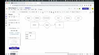 How to make an ERD using Crows Foot notation [upl. by Nner]