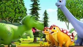 Dino Stand Off  Dino Ranch  Cartoons for Kids  WildBrain Toons [upl. by Macmahon738]