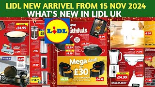 WHATS NEW ARRIVEL IN LIDL UK FROM 14 NOV 2024LIDL LEAFLETCOME SHOP WITH ME [upl. by Leicester]