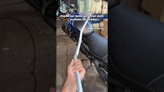 Handle 👍♥️bar bend correction work available for all bikeshandle song youtube bike ben10work [upl. by Ime]