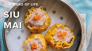 Easy Siu Mai Recipe  The Woks of Life [upl. by Seuqirdor]