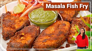 टेस्टी मसाला फिश फ्राई कम तेल में ऐसे बनाये  Masala Fish Fry  Fish Recipe  Rohu Fish Fry  Kabita [upl. by Corell]