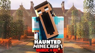 Surviving in a 100 Year Old Haunted Mansion in Hardcore Minecraft [upl. by Anaujal]