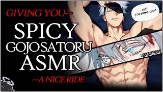 𝐕𝐄𝐑𝐘 SPICY GOJO SATORU ASMR HOT  Letting you RIDE to the TOP  Kissing  Gojou  JJK x Listener [upl. by Belldame]