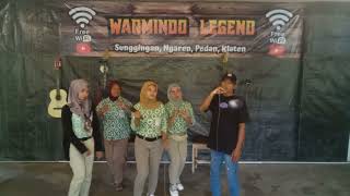 Live karaoke Pertemuan  Gino Aqnes dkk [upl. by Nawtna592]