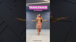 Phatte Chuk Di  Learn Punjabi Dance  Chahat Vaish learndancesteps giddha [upl. by Elatnahs]