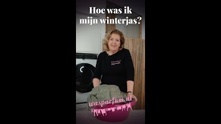 Winterjas wassen met Wasmiddel en Wasparfum  Wastips van Diana shorts wasparfum wassen [upl. by Kelwin811]