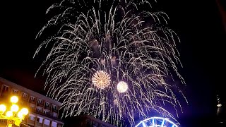 Timisoara  Foc de artificii  Revelion 2024 [upl. by Gibbie]