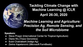 Machine Learning and Agriculture Precision Ag Remote Sensing and the Soil Microbiome [upl. by Janyte]