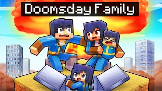 Having a DOOMSDAY FAMILY in Minecraft [upl. by Yarw117]