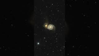 M51  The Whirlpool Galaxy  Astrophotography  astronomy galaxy shorts [upl. by Ekaj]