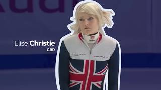 Elise Christie GBR wins in Seoul [upl. by Ettenahc]