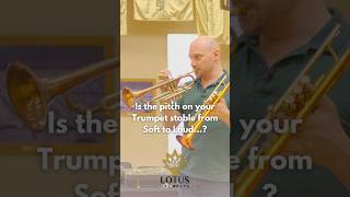 Is the pitch on your Trumpet stable from Soft to Loud… lotustrumpets trumpet mouthpiece [upl. by Emearg]