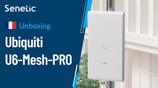 Ubiquiti U6MeshPRO Unboxing  Senetic  UniFi [upl. by Laszlo863]