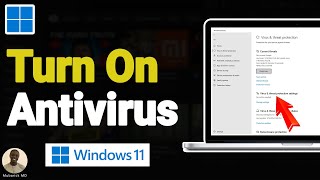 How to Turn On or Enable Antivirus on Windows 11  Full Guide [upl. by Einon]