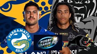 DEMOLITION Parramatta Eels v Penrith Panthers Round 23 on RLL4 [upl. by Anastatius]