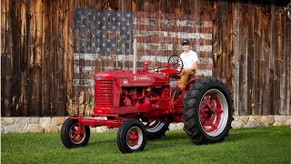 Farmall M Restoration Pt 4  Final Assembly Tires First Start and Chevron TRC [upl. by Jos]