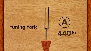 440 Hz A Tuning fork for musicians [upl. by Sirap]