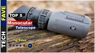 ✅ Top 5 Best Monocular For Long Distance 2023 With Buying Guide [upl. by Samuella]