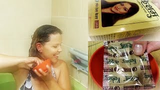 How to use kesham ayurvedic shampoo powder [upl. by Kipper783]