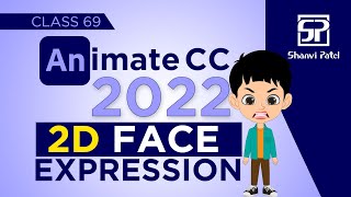 Adobe Animate CC 2022 Face Expression  Face Animation  Flash Tutorial  2d Animation  Hindi [upl. by Shulman]