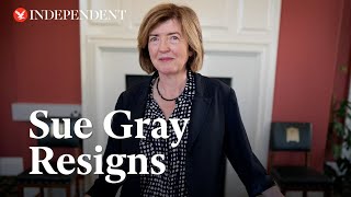 Sue Gray quits as Downing Street chief of staff amid ‘distraction’ fears [upl. by Holds247]