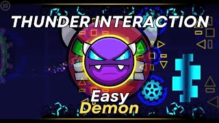 “Thunder Interaction” 100 by ZenthicAlpha  Geometry Dash [upl. by Skyla]