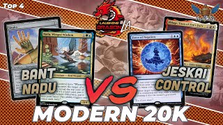 Bant Nadu vs Jeskai Control  MTG Modern  MXP Los Angeles Modern 20k  Top 4 [upl. by Hcir]