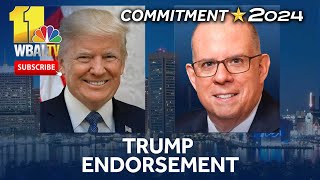 NBC Trump to endorse Hogan in Maryland US Senate race [upl. by Eednak691]