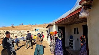 Banquet in a nomadic house Ali and his wife have come to the party to see the Shirvan family [upl. by Ytsirhk]