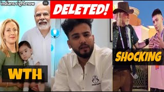 Elvish Yadav Account Deleted PM Narendra Modi India Vs Australia Match MS Dhoni Twitch vs Kick [upl. by Telrahc]