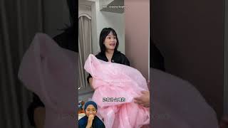 Gaun Cantik Untuk Adik Biar Mau Jaga Rahasia 😂‼️ funny dubbing shorts [upl. by Calbert]