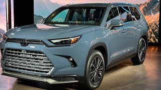 The 2024 Toyota Grand Highlander Platinum Hybrid Max Is A Near Perfect Family SUV  nh upcoming car [upl. by Aillij793]