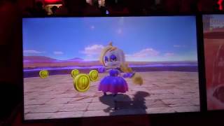 Super Mario Odyssey  Sand Kingdom BOSS BATTLE E3 2017 [upl. by Yekim897]