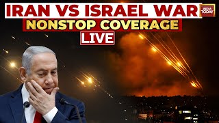 Israel vs Iran Latest Updates LIVE  Suspense Ends Iran Declares War  How Much Damage In Israel [upl. by Ahseihs304]