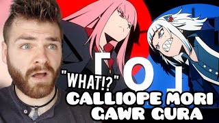 First Time Hearing Calliope Mori x Gawr Gura quotQquot  DECO27  Reaction [upl. by Aicenev208]